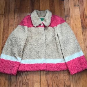 Anthropologie Colorblock Coat